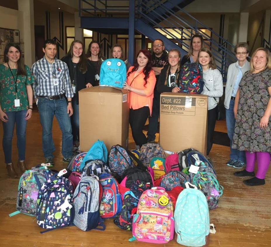 YIA Backpack Donation